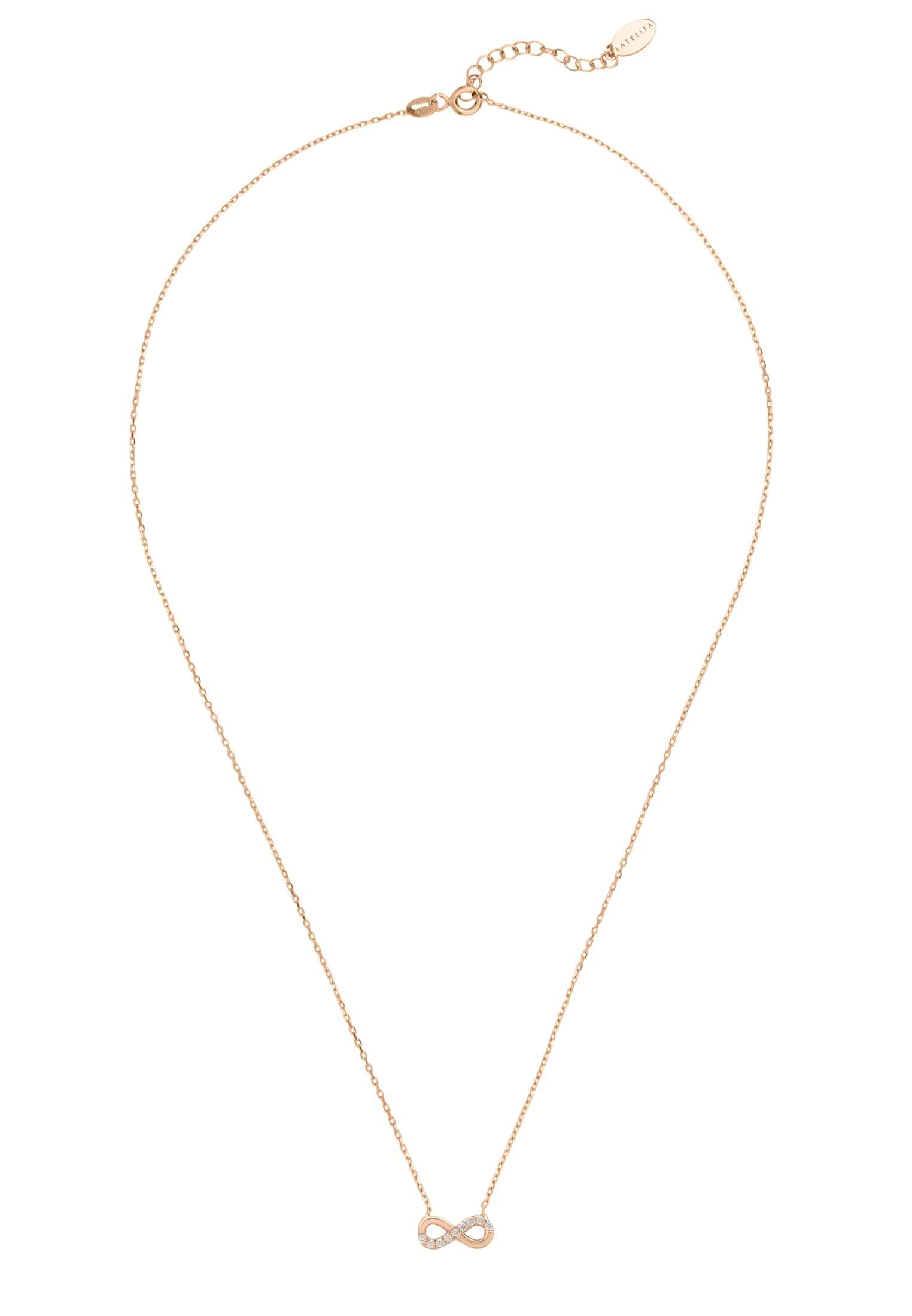 For All Eternity Necklace Rosegold