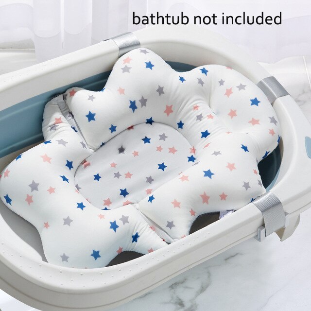 Cartoon Portable Baby Shower Bath Tub Pad Non-Slip Bathtub Mat Newborn Safety